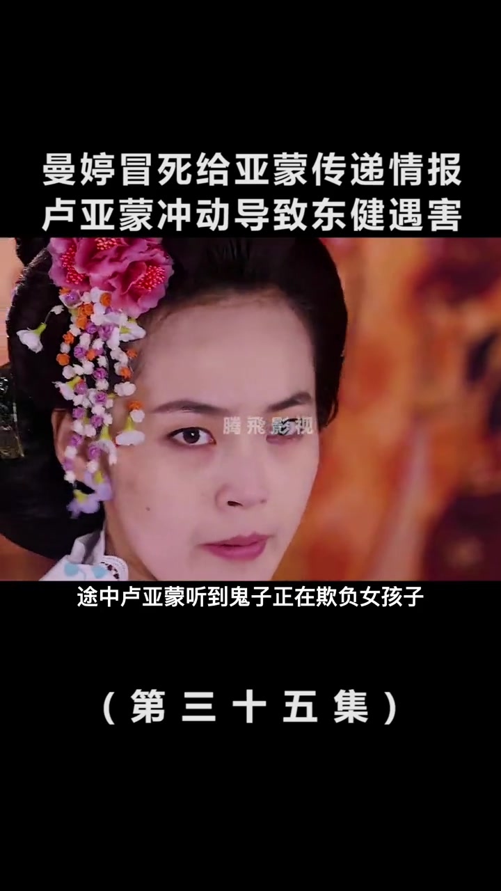 第35集 蜂鸟:曼婷冒死给亚蒙传递情况-度小视