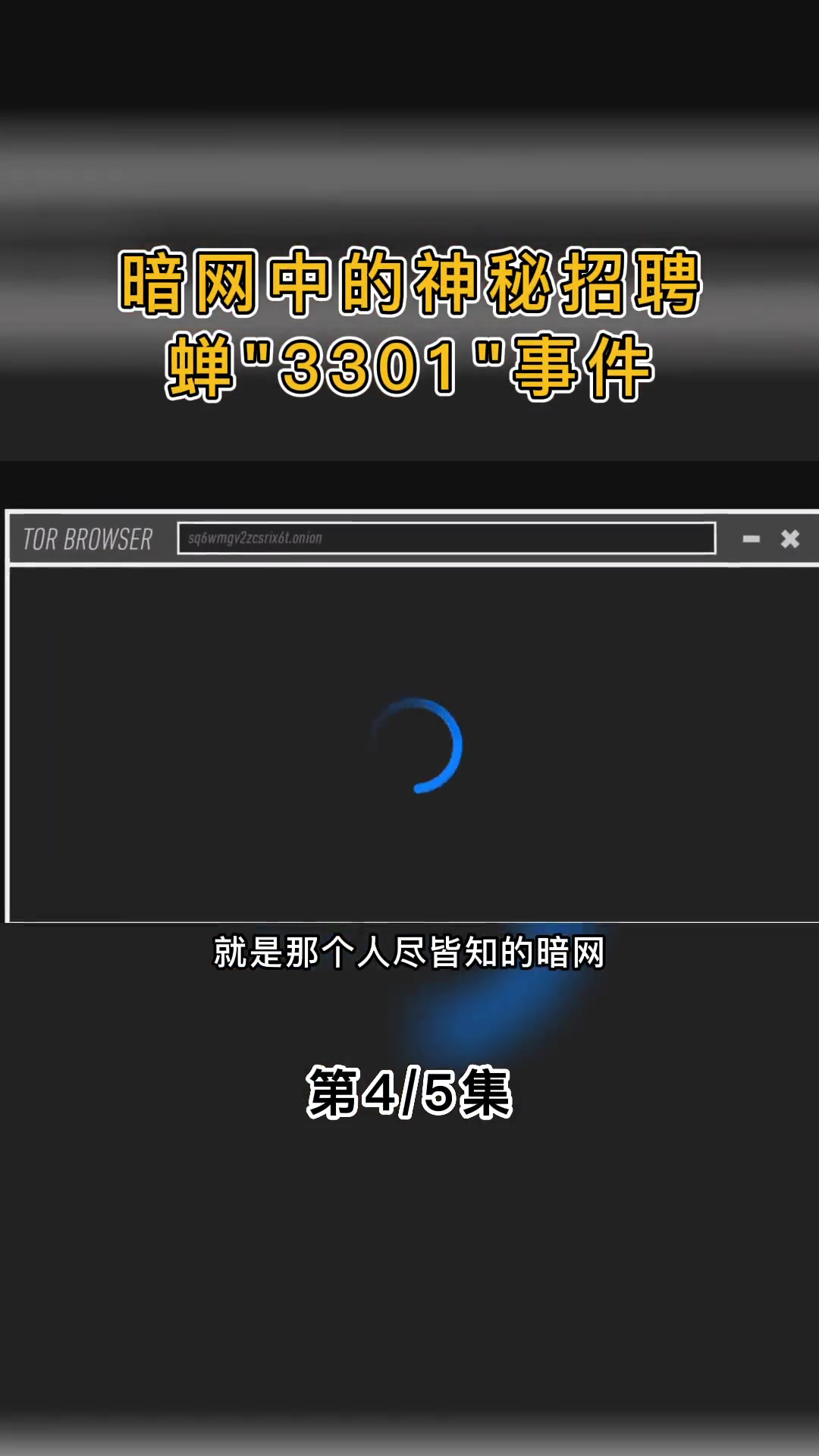 暗网中的神秘招聘,蝉3301事件(4)黑客 互联网 真实事件-度小视