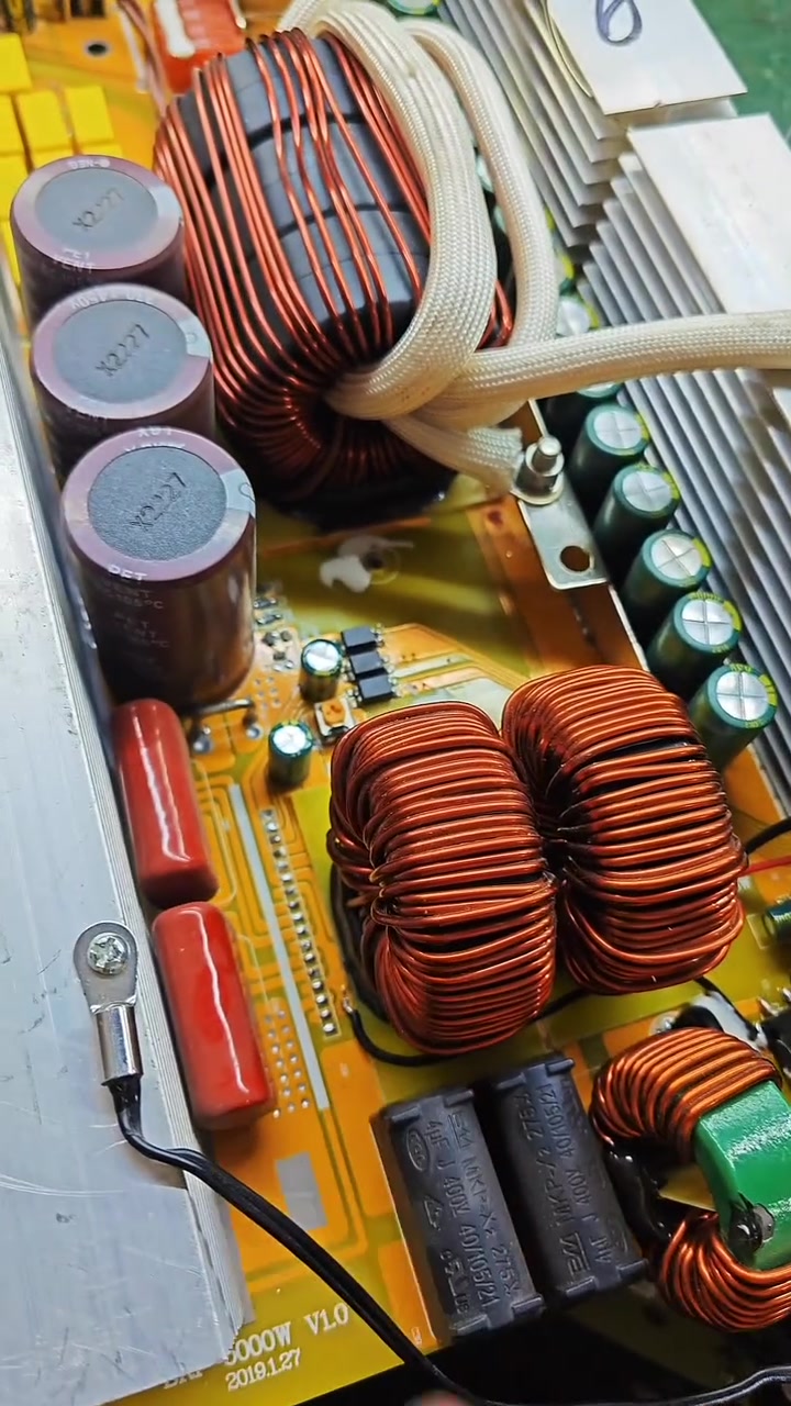 功率非晶逆变器维修全过程 手工制作工具大全