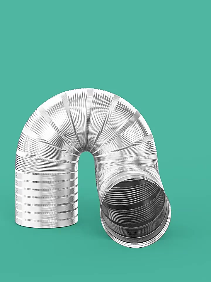 抽油烟机排烟管 排气管 排风管 铝箔伸缩软管 管道通风管