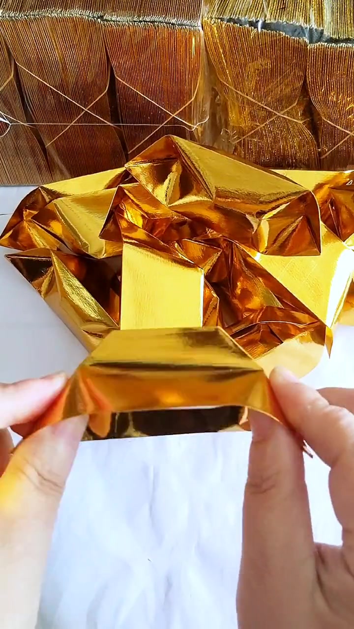 半成品元宝各种型号都有 好物推荐 半成品 叠元宝 民间手艺