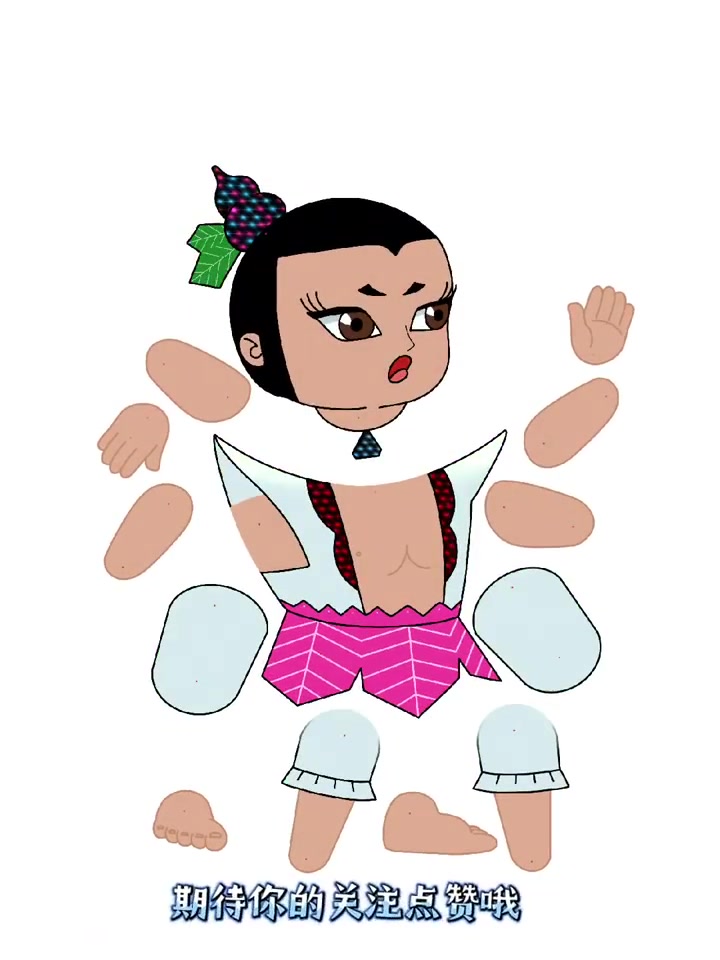 「皮影图纸分享」葫芦娃皮影图纸来啦