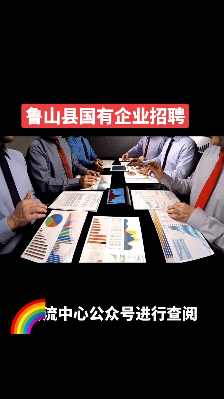 平顶山市鲁山县国有企业招聘 人才引进 高薪职业 就业服务 好工作