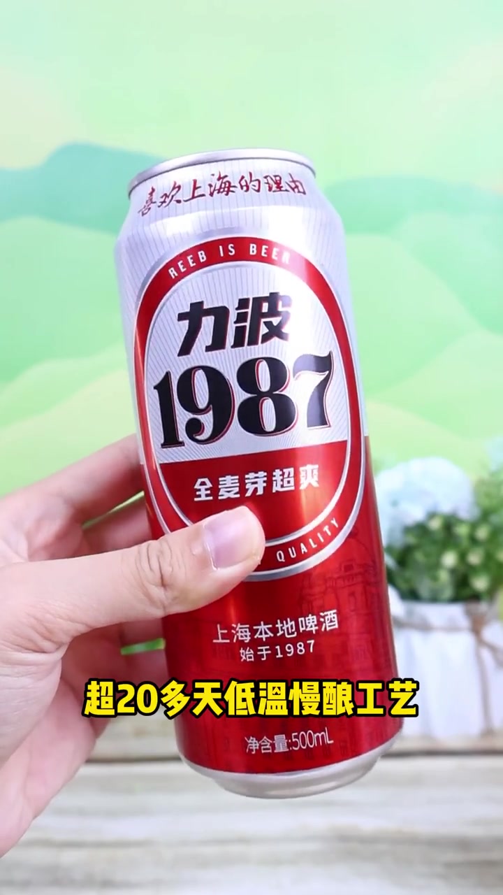 给咱们本土老品牌一个机会吧!力波啤酒 国货