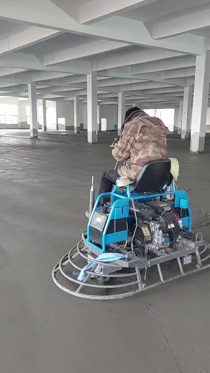 混凝土双盘抹光机 座驾式地面抹光机作用