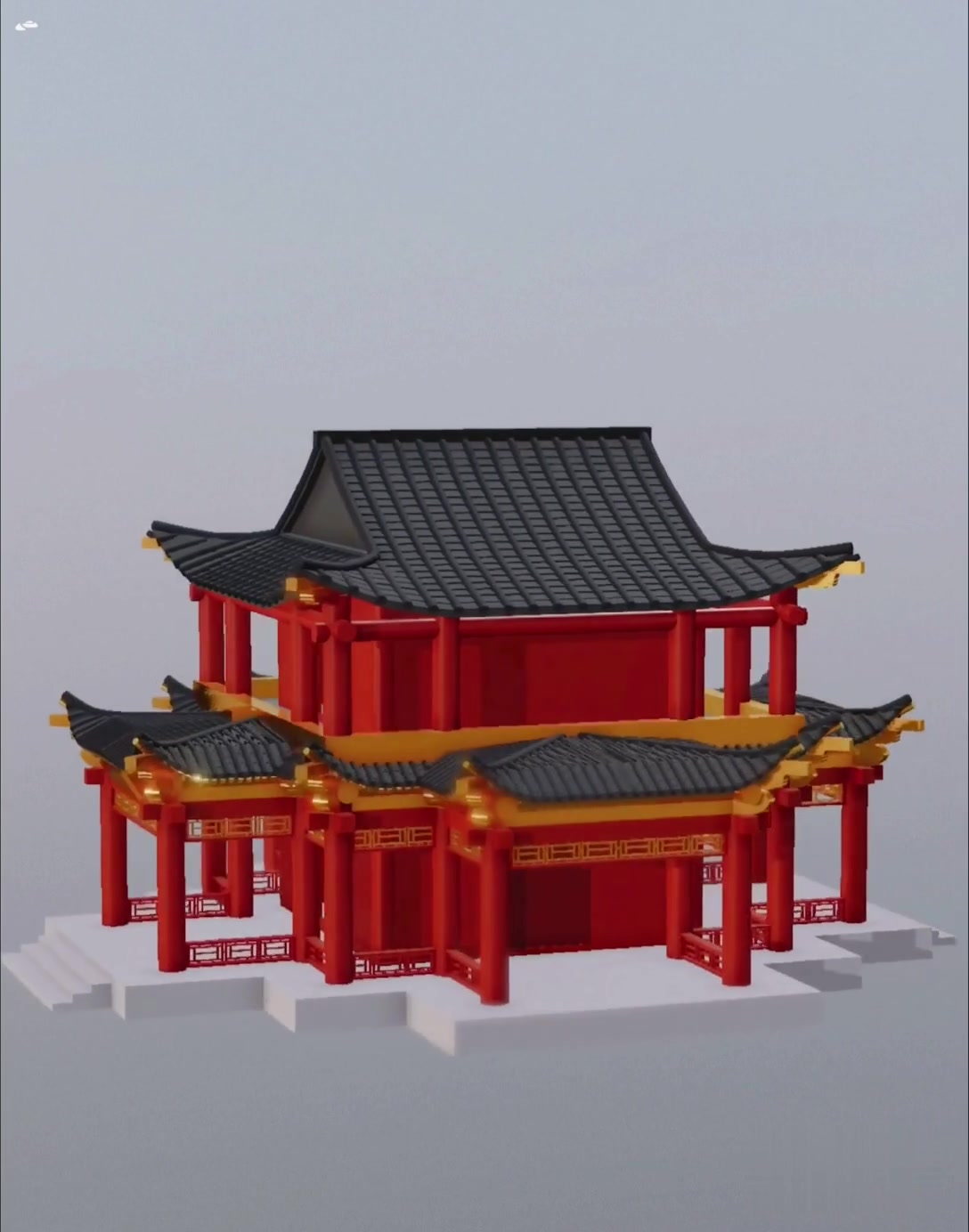 nomad 建模「古风建筑」