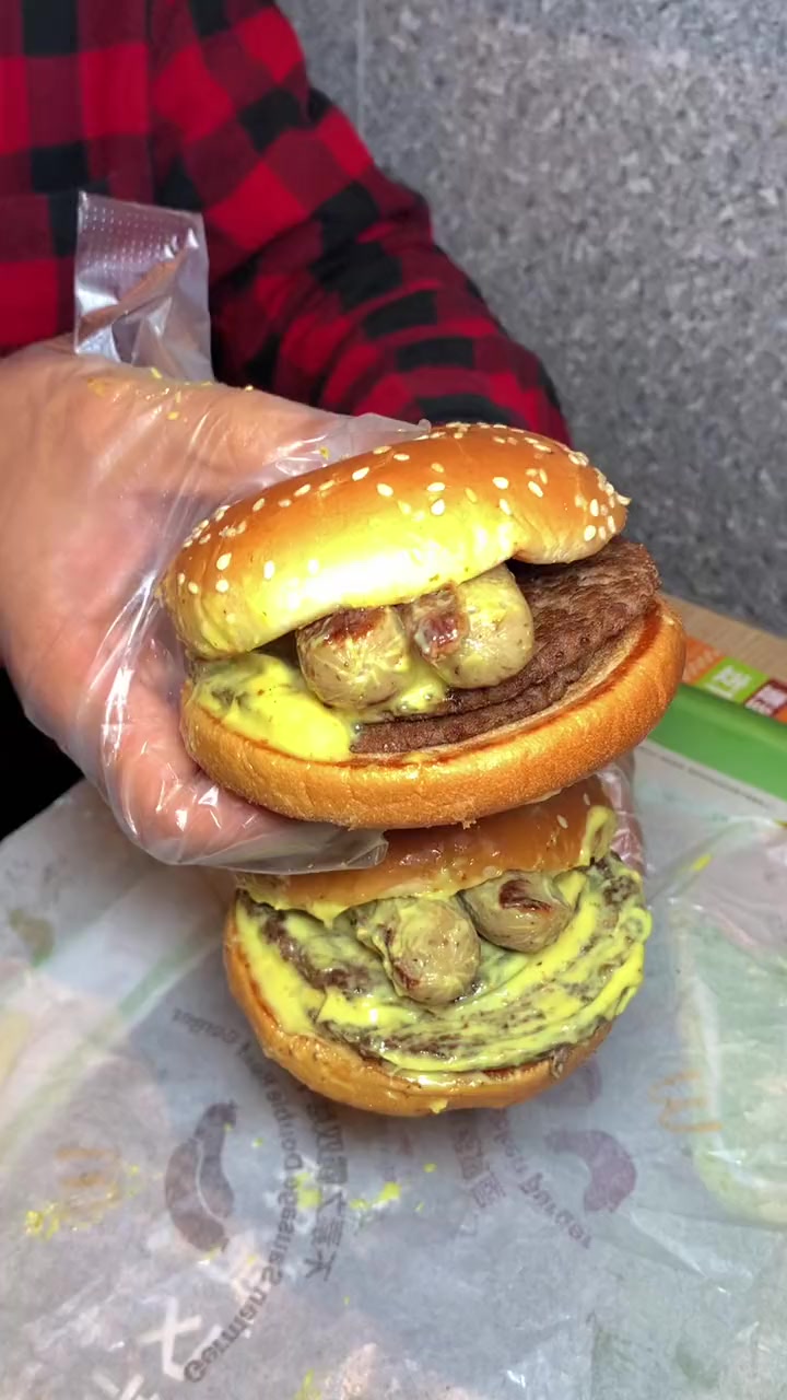 超好吃,门店直接买25,10 不素之霸 麦当劳新品