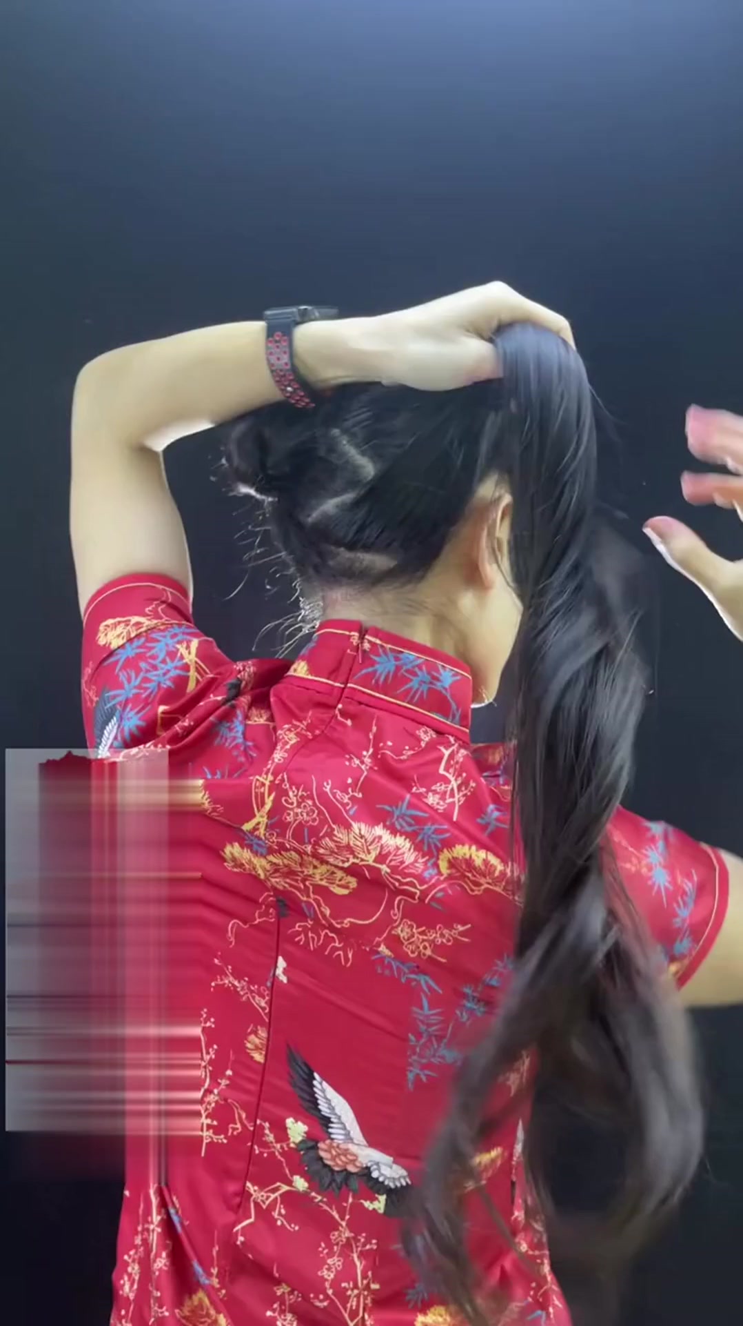 年味十足的可爱双螺髻你学会了吗