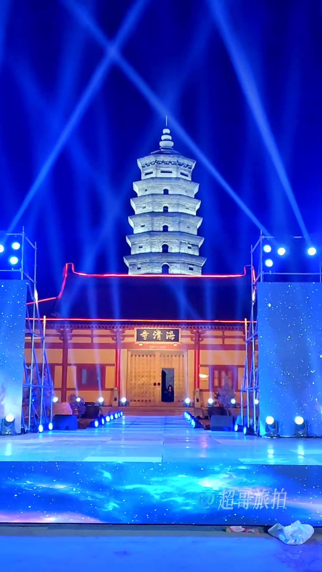 连云港海清寺阿育王塔,建于北宋天圣元年(1023年),塔高40.