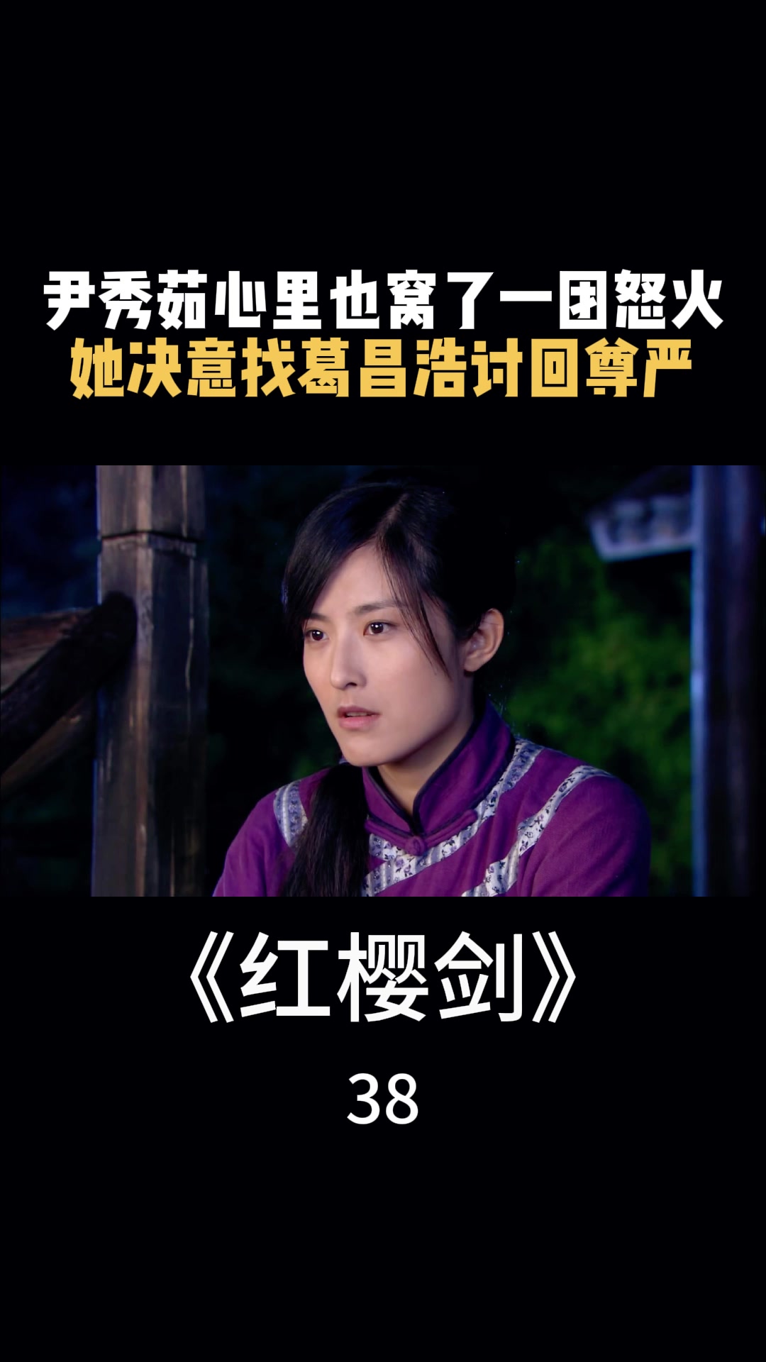 红樱剑:尹秀茹心里也窝了一团怒火,她决意找葛昌浩讨回尊严-度小视