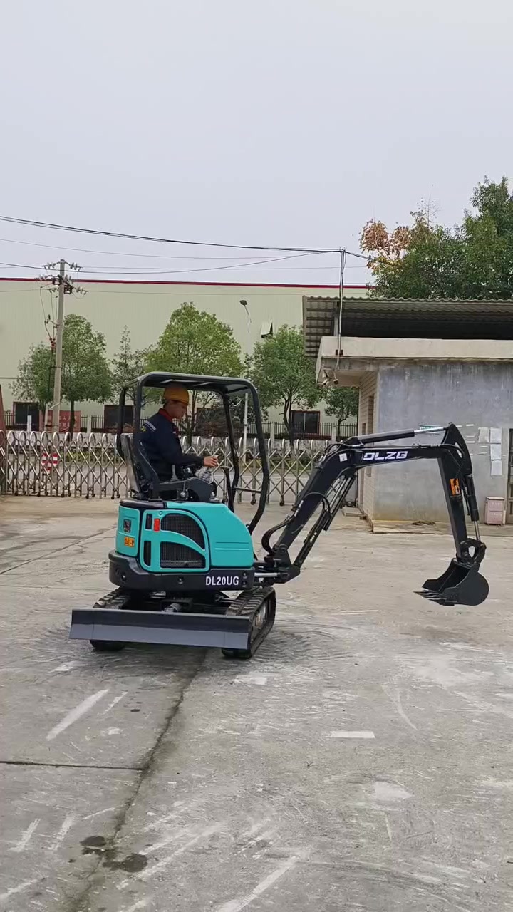 小型挖掘机20展示