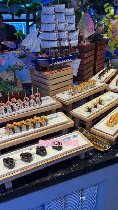 瑶湖天虹双人100出头海鲜自助餐厅随便你吃自助餐南昌美食海鲜自助