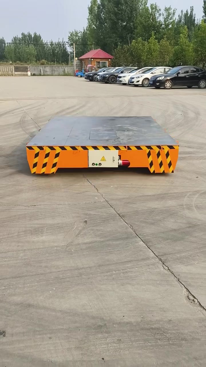 电动无轨地平车平板运输车