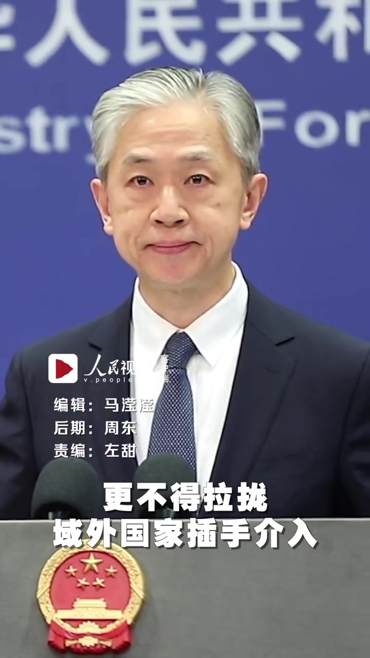 汪文斌:南海问题是中国和部分东盟