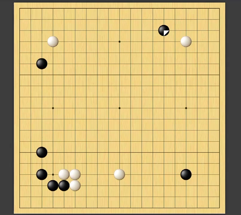 围棋野狐中段示范对局常言道自作孽不可活