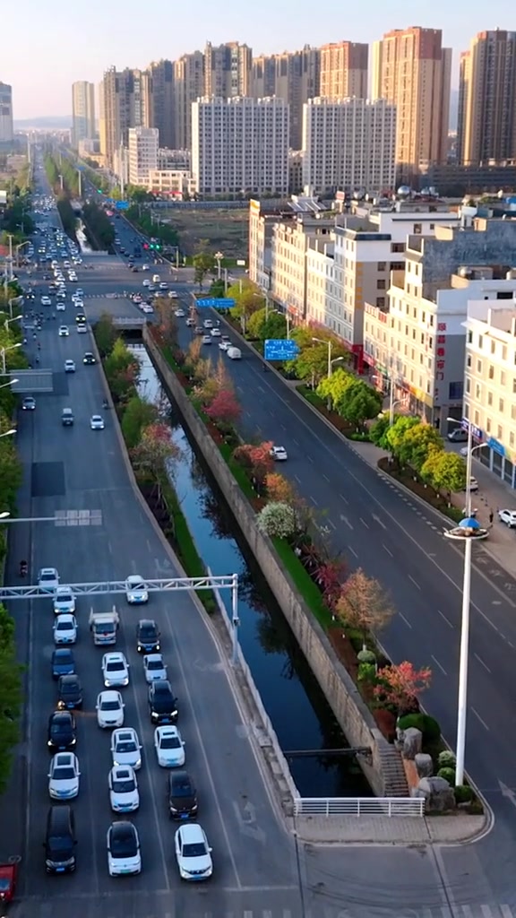 欢迎来到云南第二大城市曲靖南片区 航拍曲靖南片区