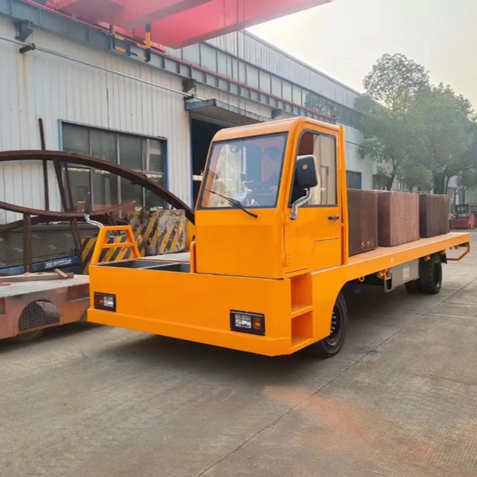 10吨厂区平板车视频讲解