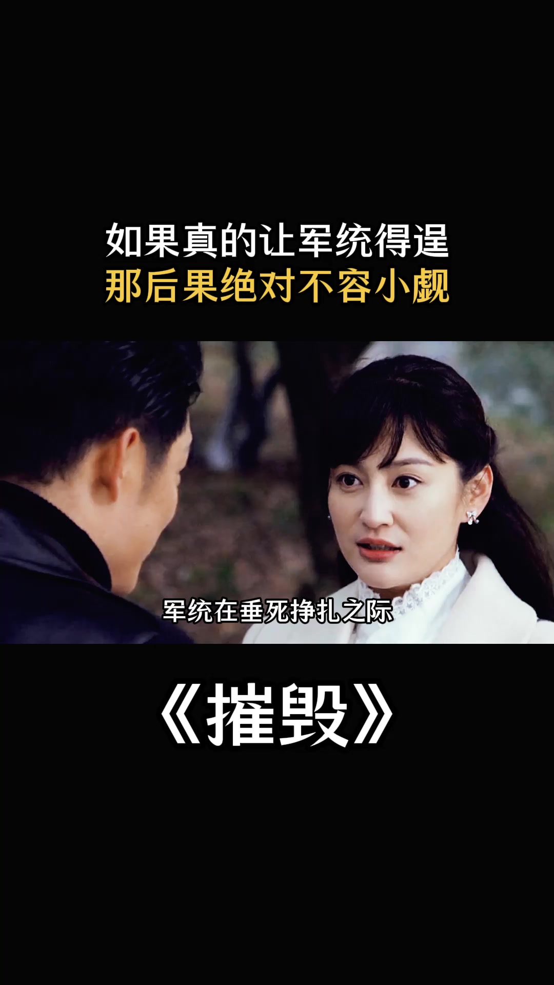 摧毁:如果真的让军统得逞,那后果绝对不容小觑