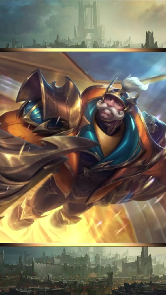 英雄联盟手游s13赛季奖励皮肤龙冕御盾布隆 lol手游福光掠影 lol手游