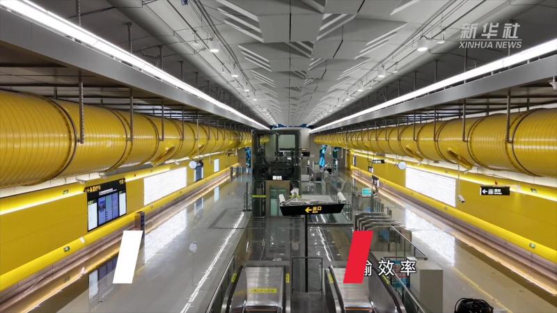 青岛地铁6号线一期开通运营,科技,交通工具,好看视频