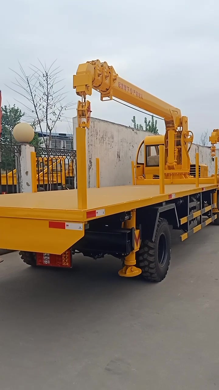 四不像随车吊 四驱拉钢筋电杆园林绿化楼板吊 吊运一体运输车