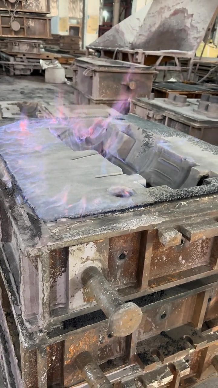 铸造 工厂实拍视频 翻砂铸造