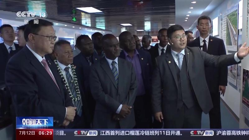 所罗门群岛总理马内莱访华走进中国企业 期待与中国各领域合作,国际,国际关系,好看视频