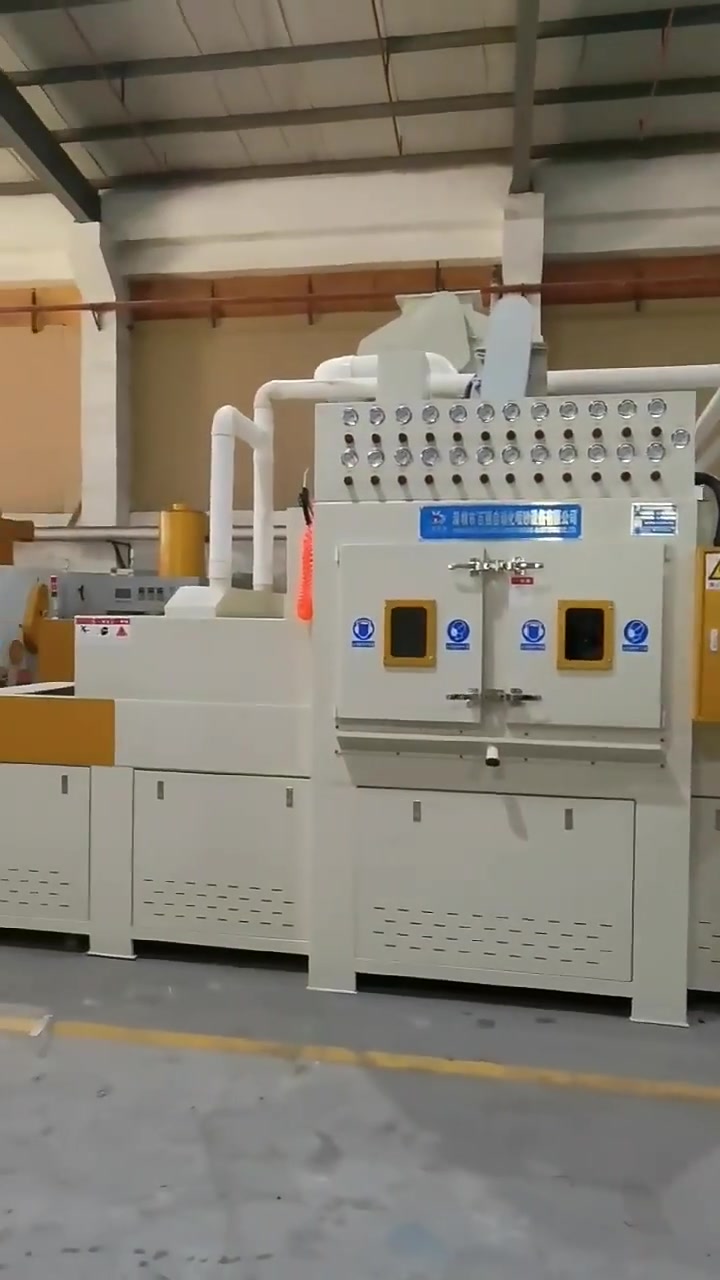 喷砂机车间实拍展示