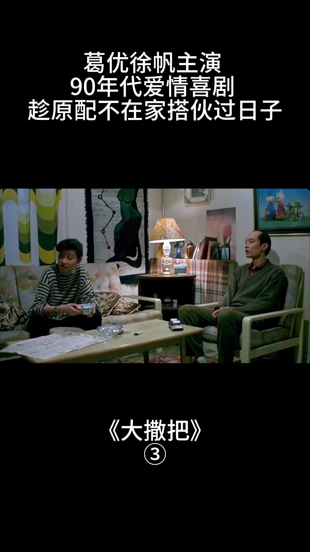 葛优徐帆主演 90年代爱情喜剧 趁原配不在家搭伙过日子3