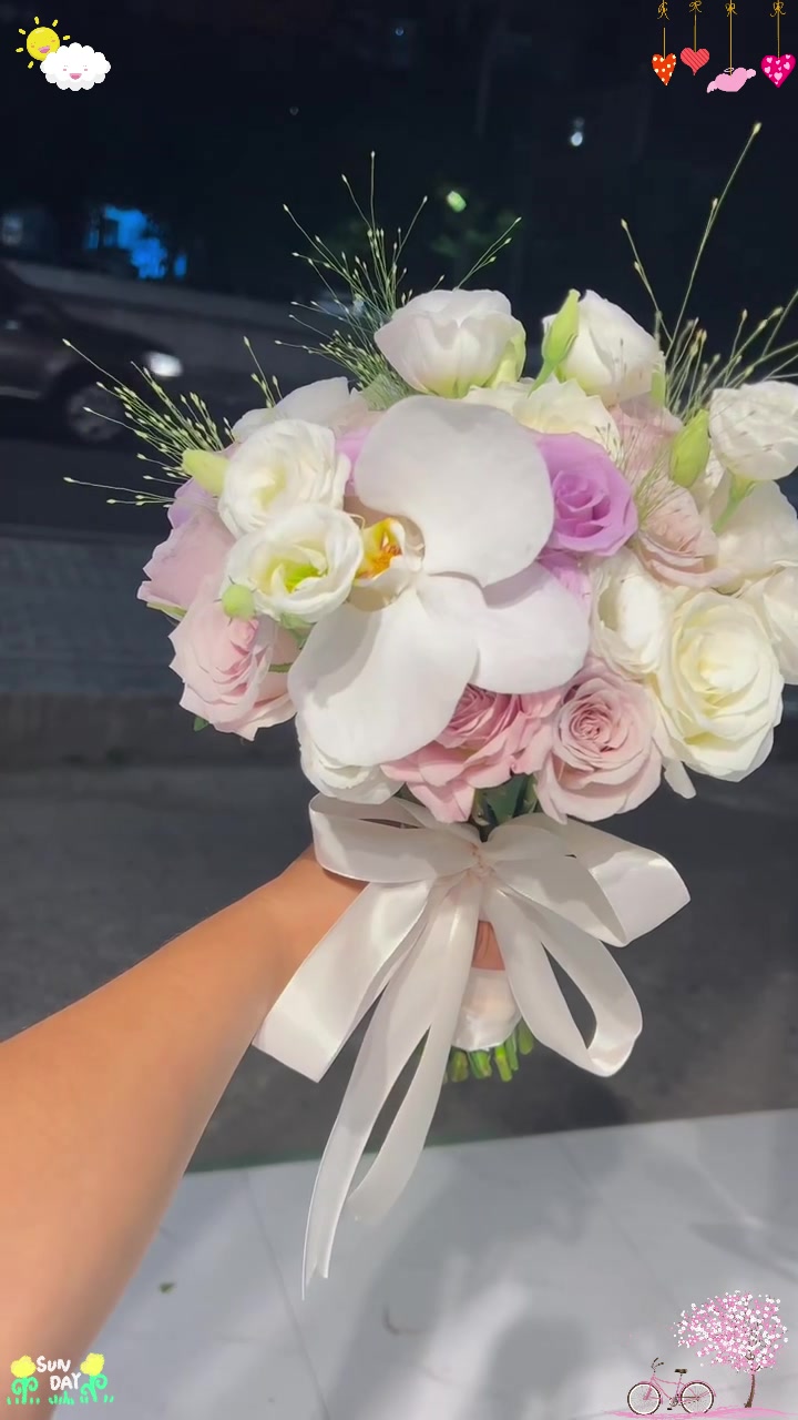 拍出氛围感的新娘手捧花