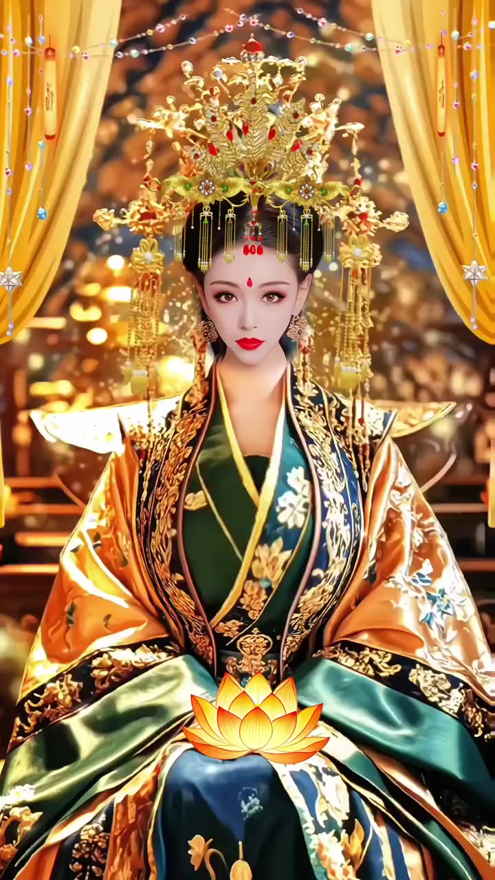 孟潞古风华丽服饰