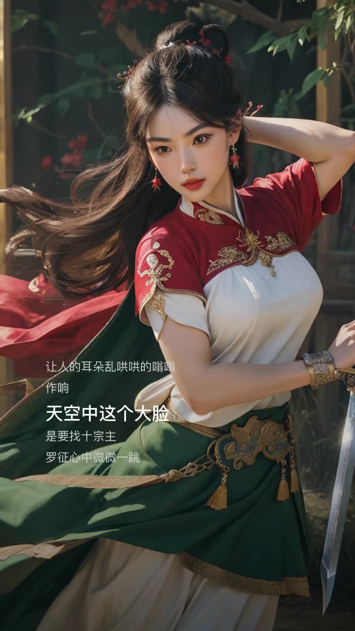 脆弱的嫣儿,罗征回到了青云宗之后