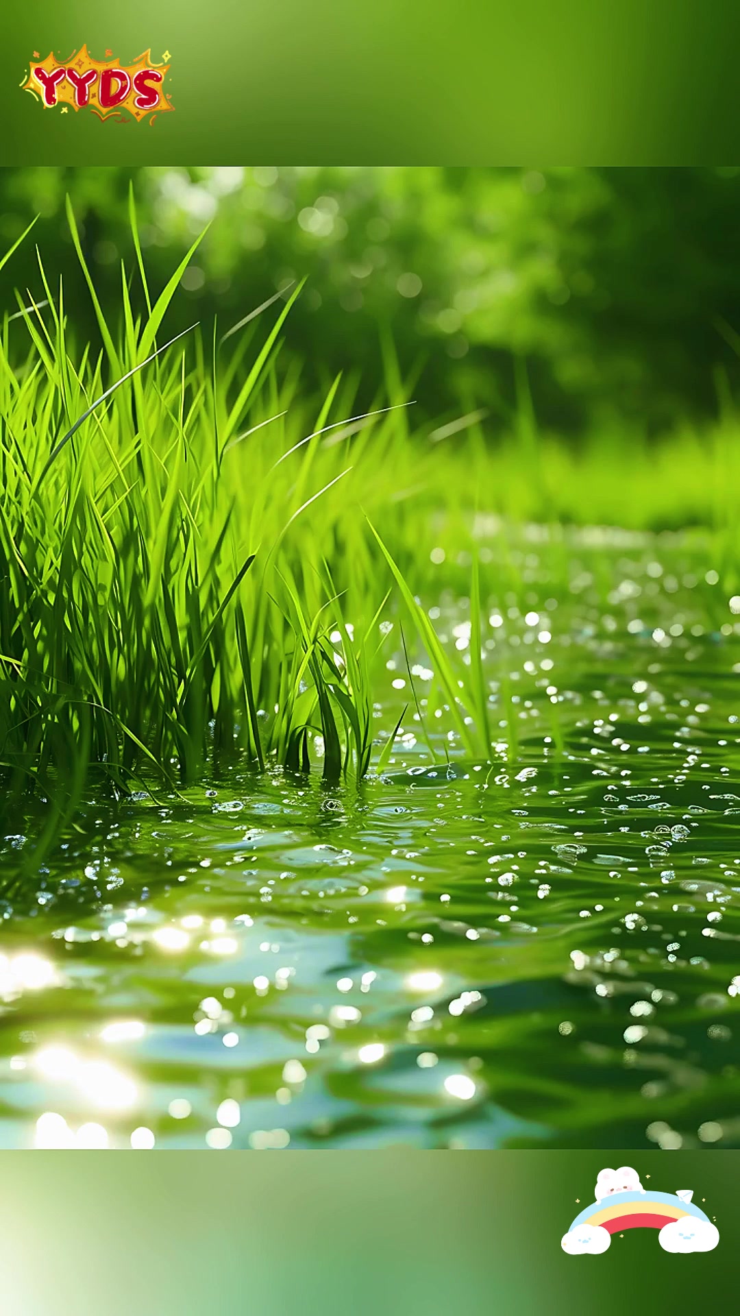 治愈系壁纸:小草开始生长,你感受到春天了吗?