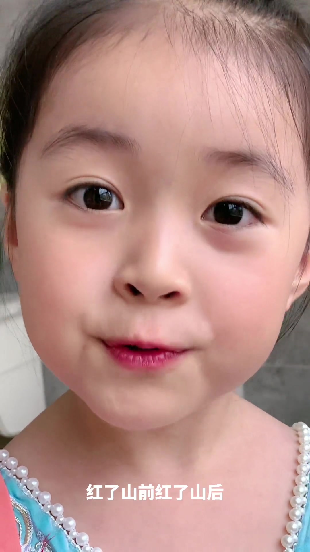 骗你生女儿萌娃治愈系笑容每一