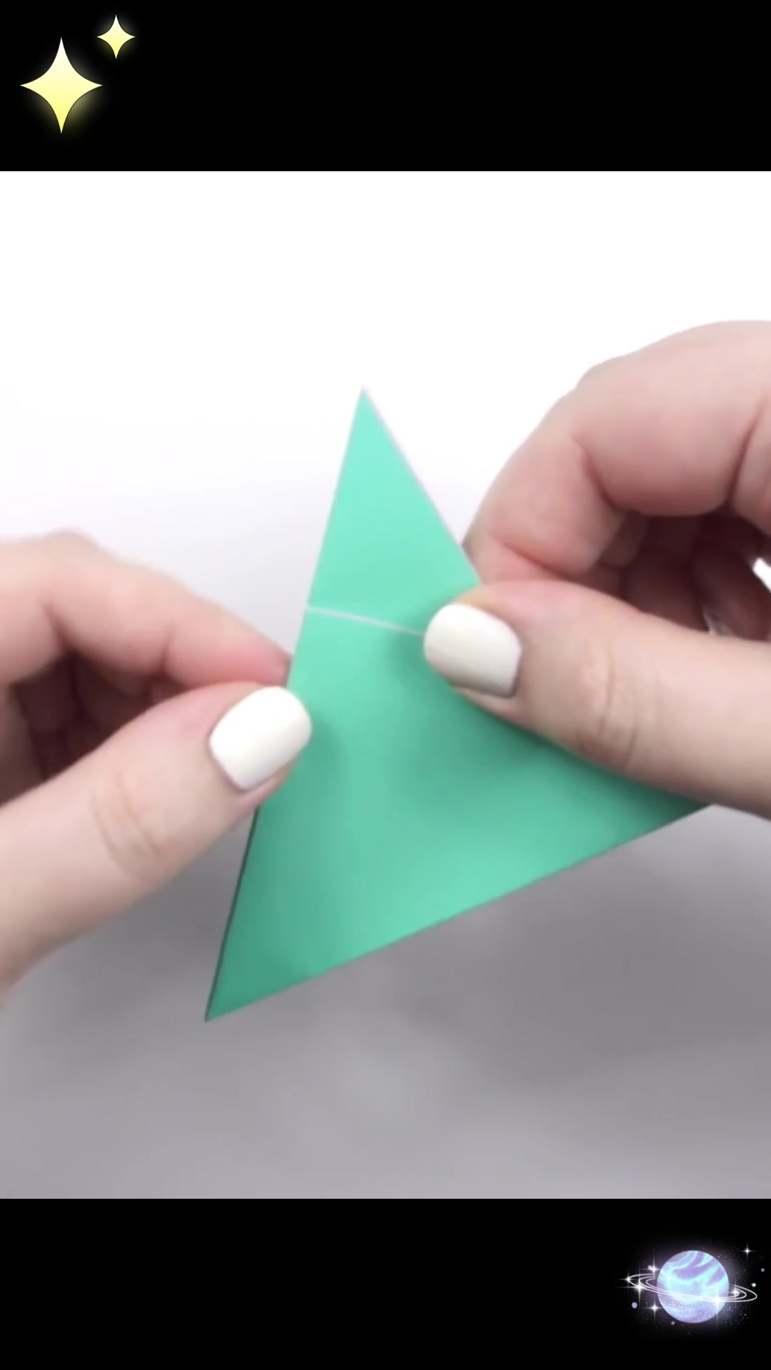 折纸三角体的折法教程