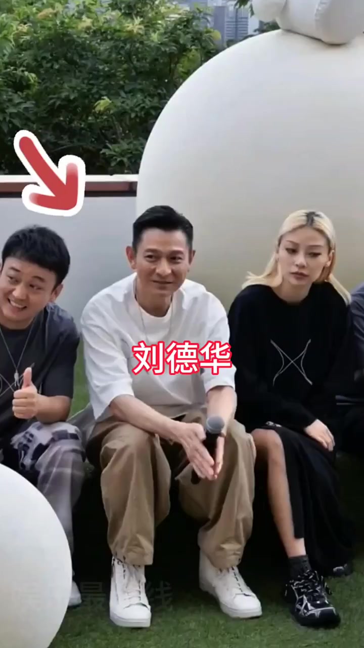 刘德华出席某活动