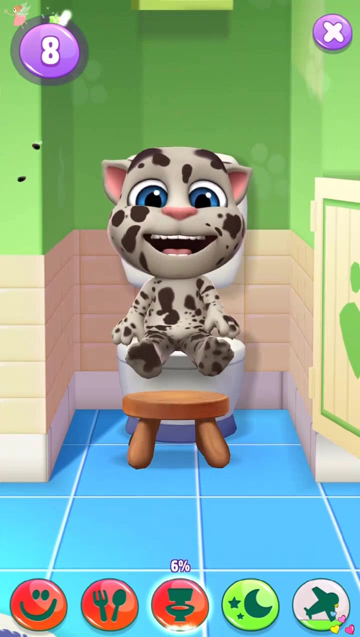 小汤姆猫几天没拉臭臭了