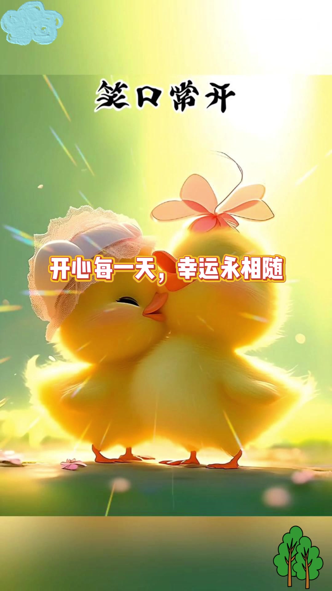 开心每一天,幸运永相随