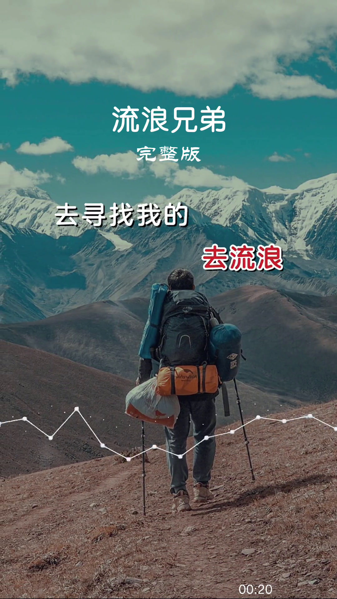 背上行囊,也就是过客;放下包袱,也就找到了故乡