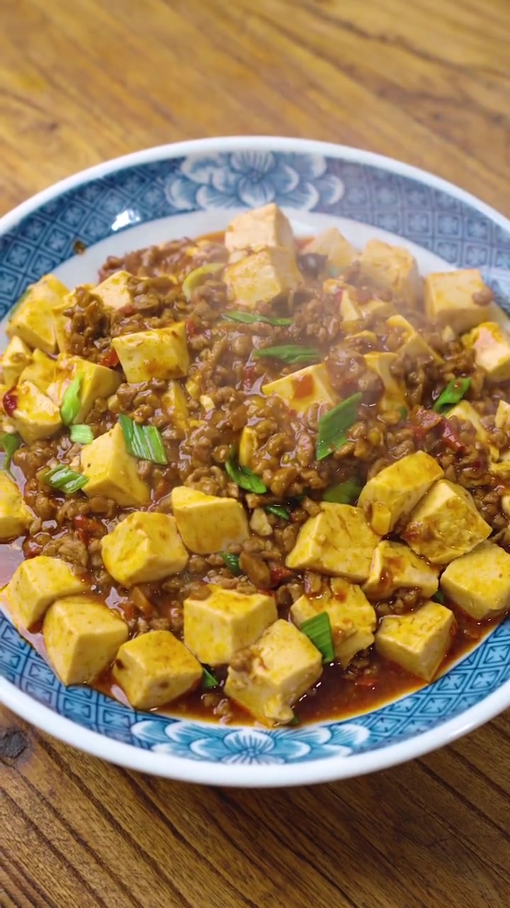 经典四川家常菜 麻婆豆腐 简单好吃 辣辣乎乎巨下饭 麻辣豆腐