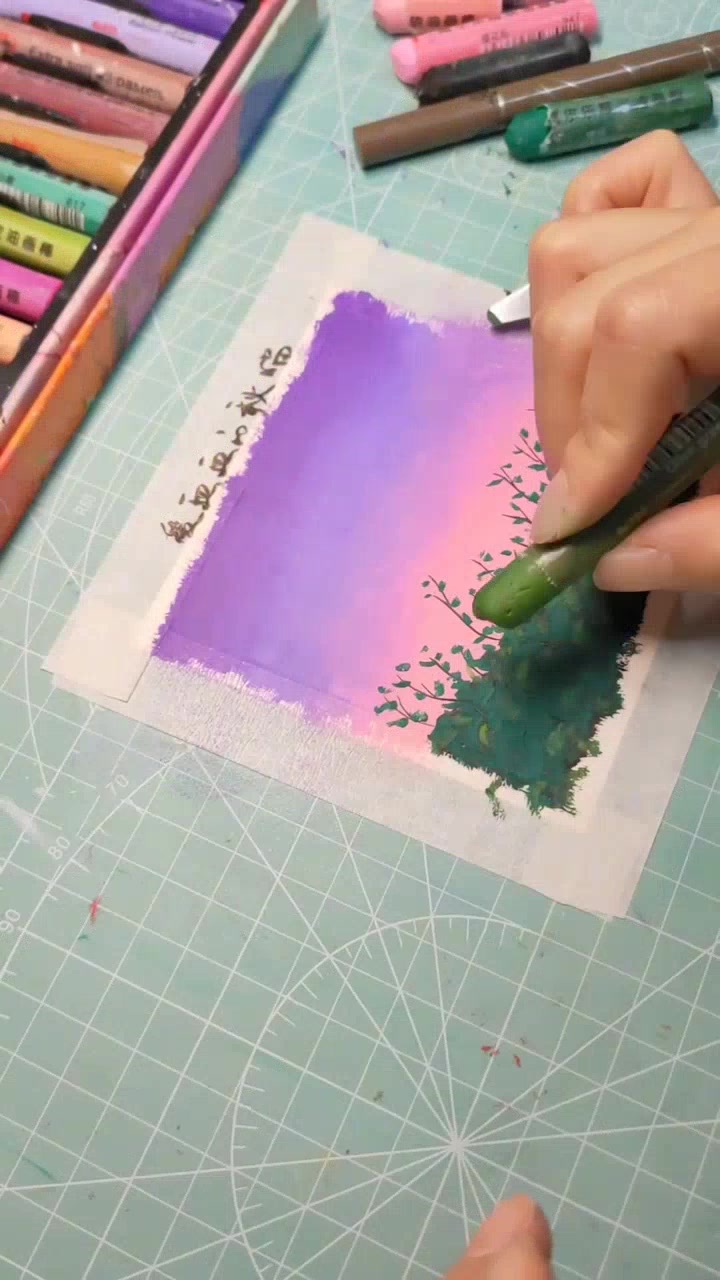 新手油画棒,玫瑰花期至