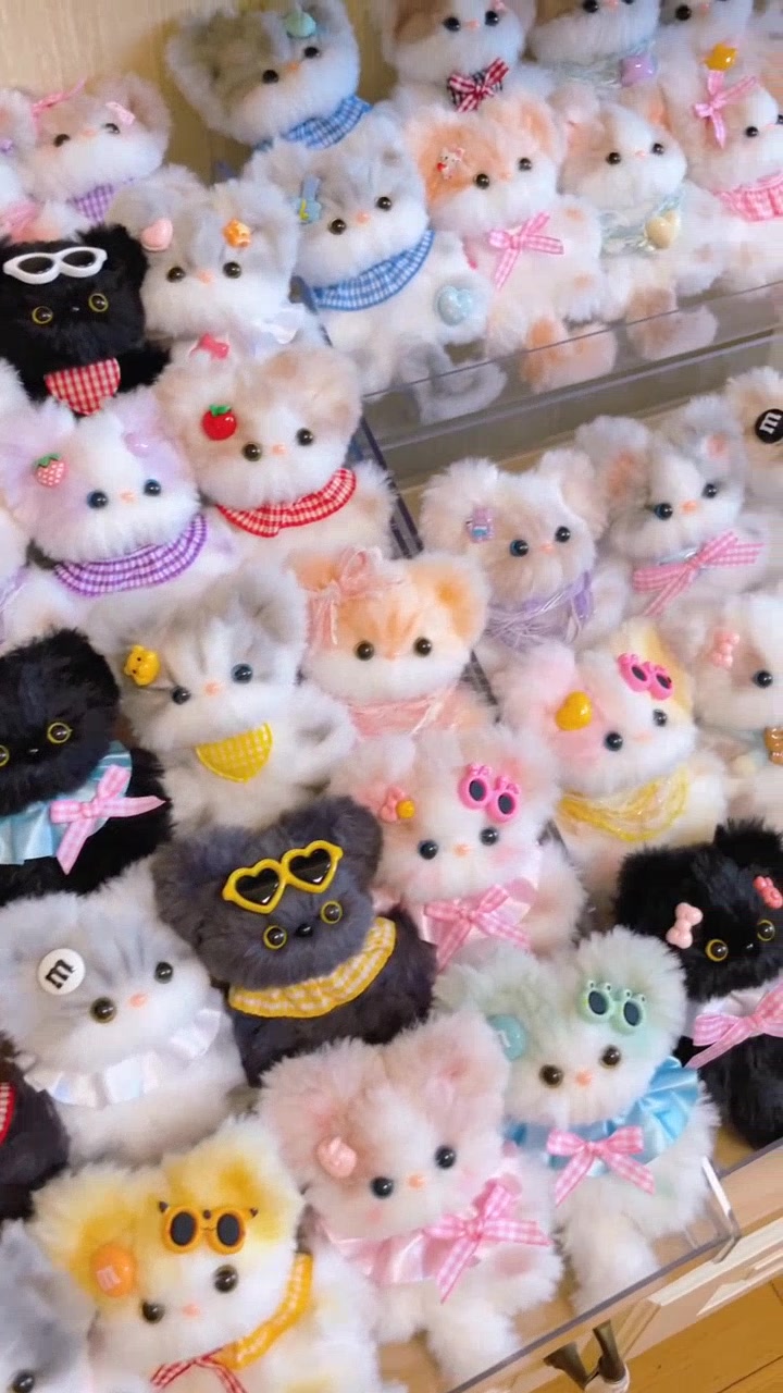 50 只可爱扭扭棒猫咪,你不想拥有吗?