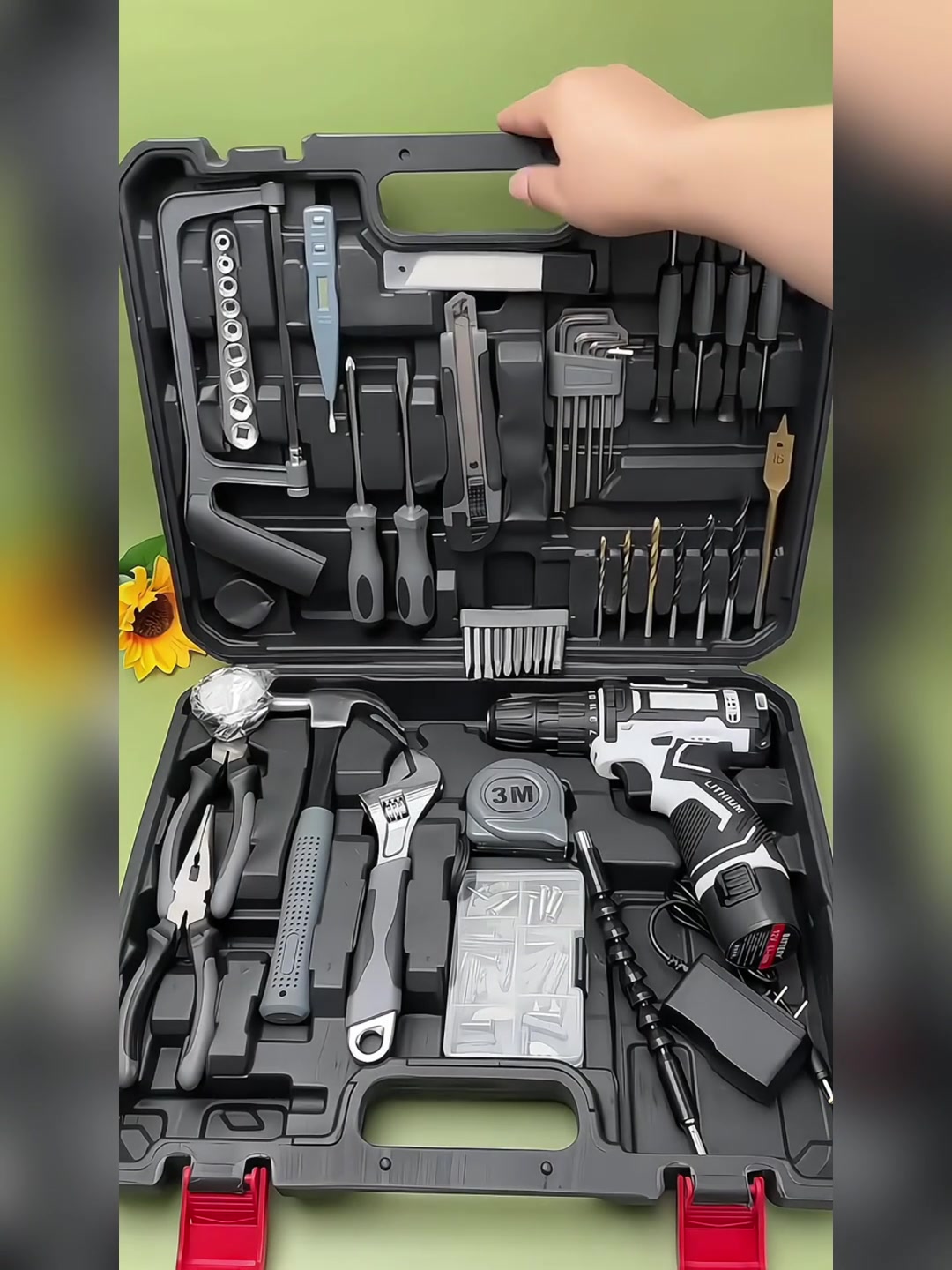 德国欧莱德工具套装,带收纳箱,方便实用!