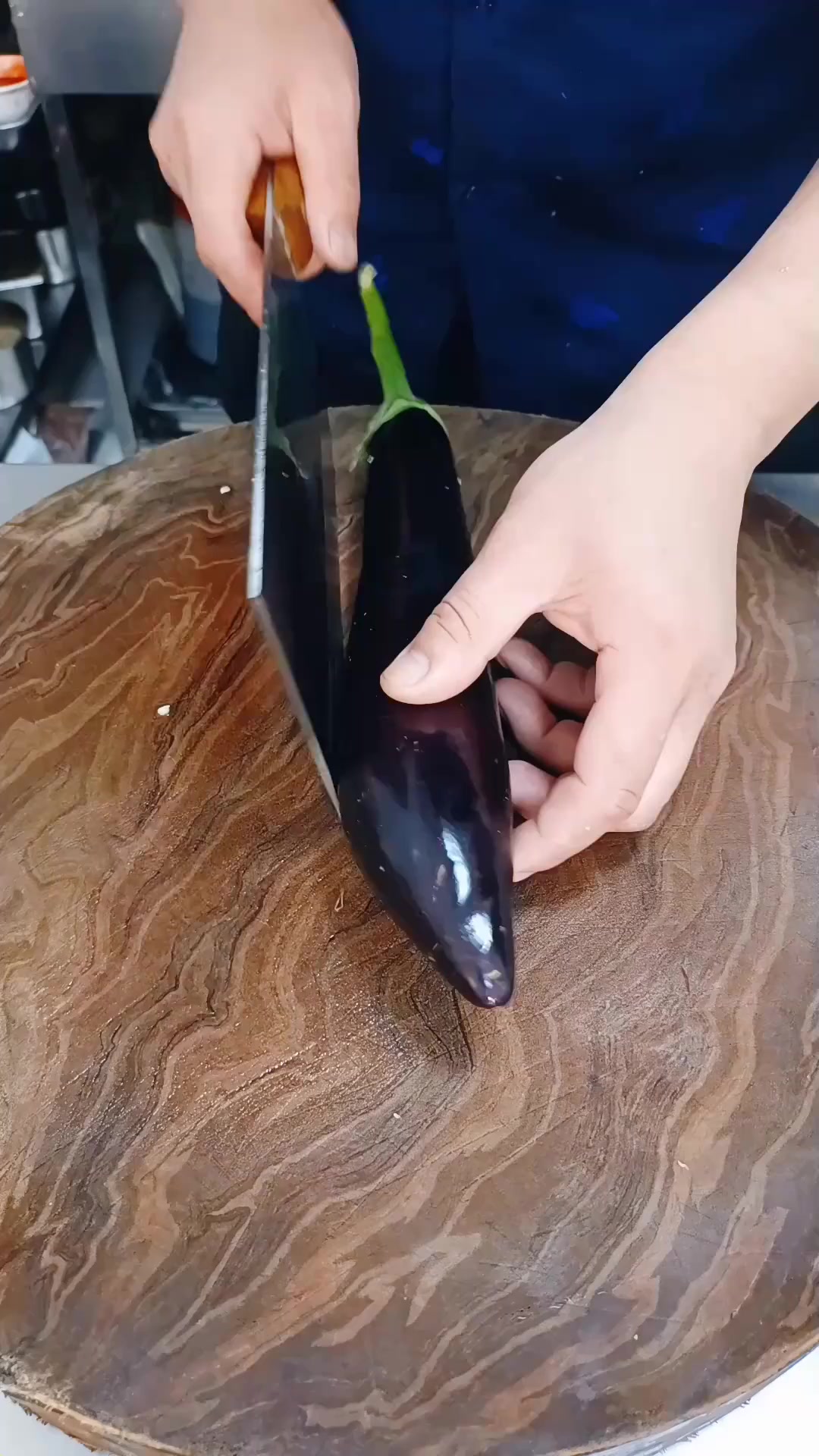 茄子的切法多种多样