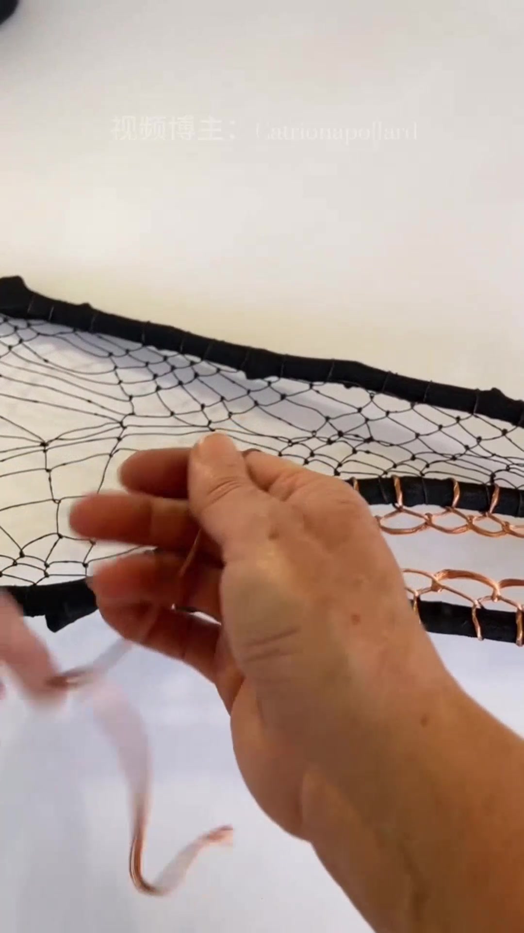 跟着ins大神学编织,铜丝魅力难挡