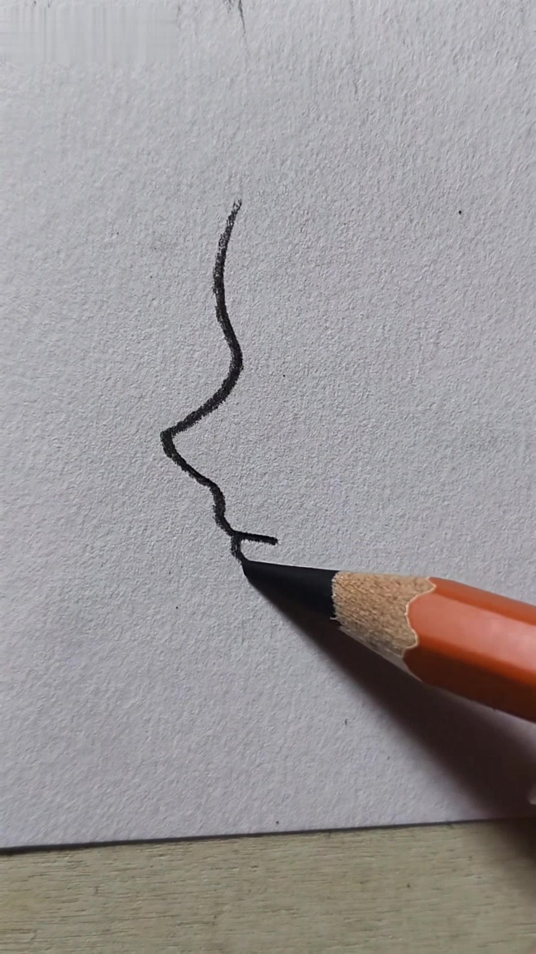 男生女生侧脸的画法,隔壁小孩都画出来了