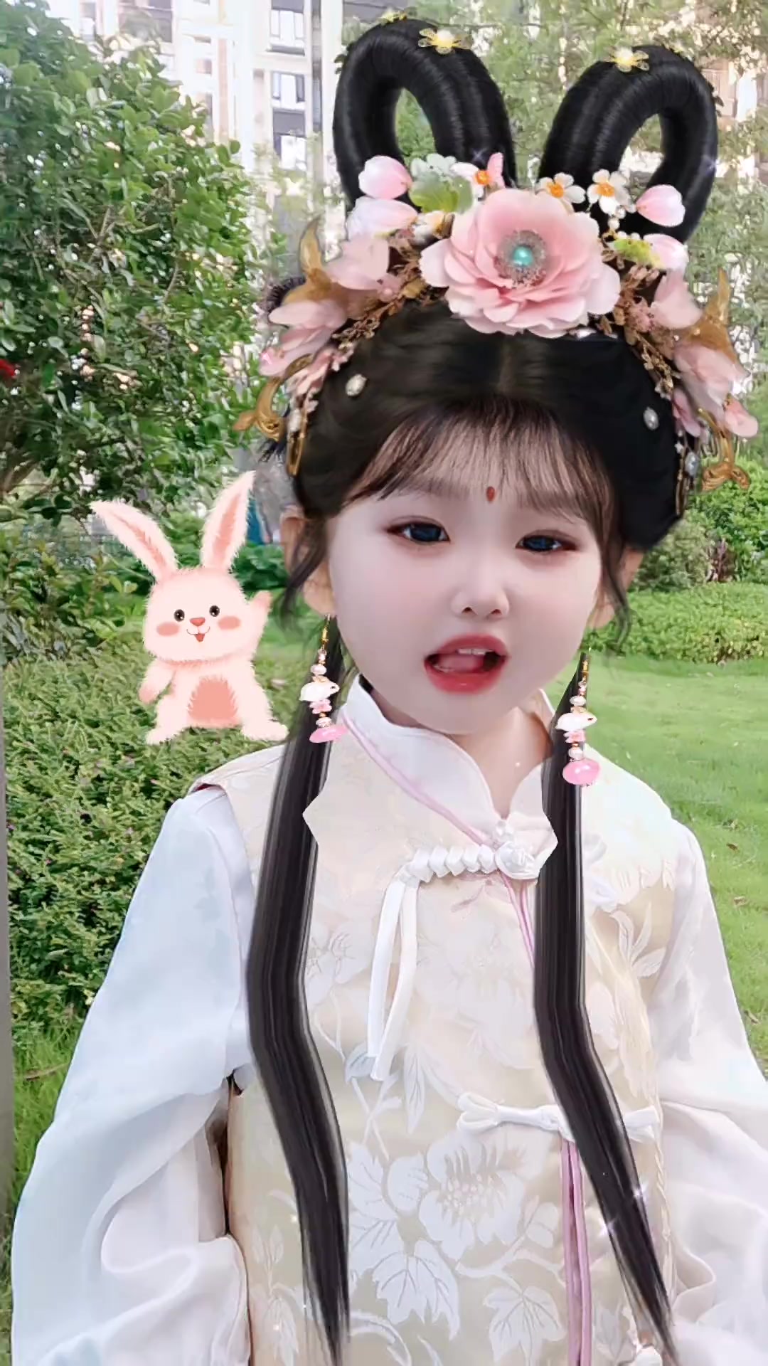 你的辫子长长你的眼睛亮亮,哎呦我的姑娘《哎呦我的姑娘》萌娃版特效