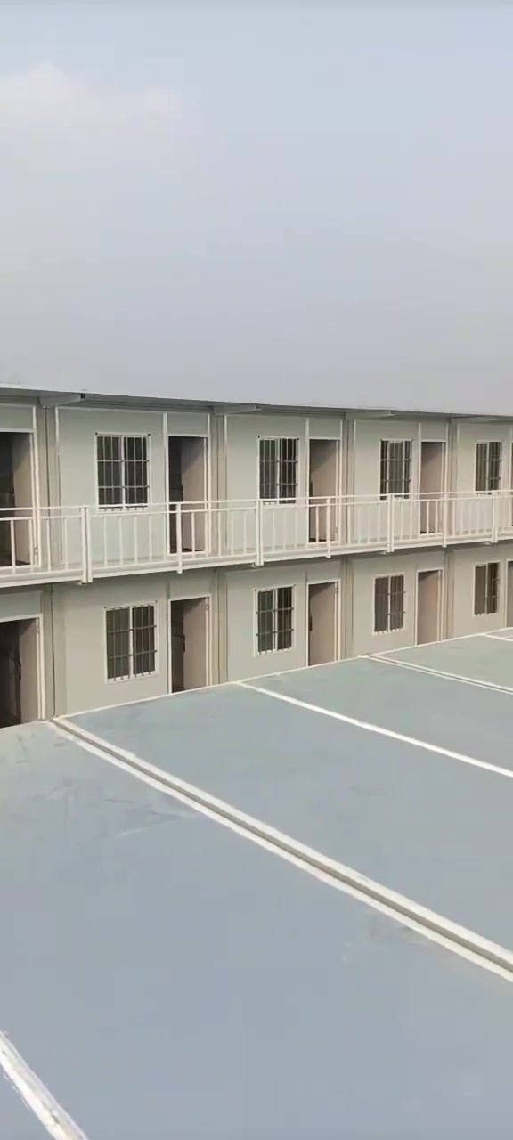 双层打包箱住人集装箱,围挡