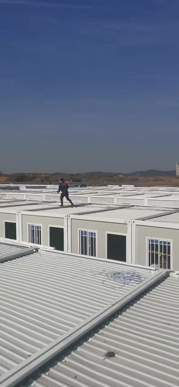 打包箱,住人集装箱活动房定制,围挡