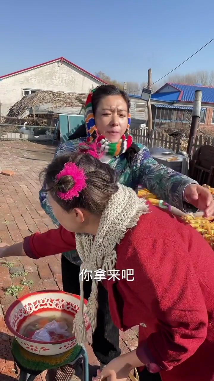 农村家常便饭东北大妮儿